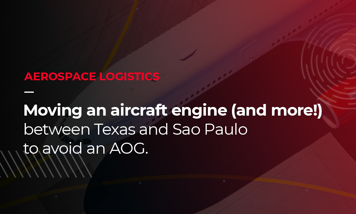 Aircraft engine logistics: a passion