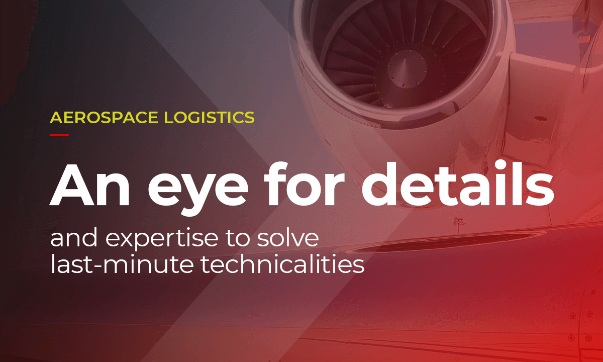 Aviation logistics: up and down to the last detail
