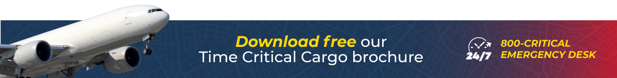 Download our Time Critical Cargo guide